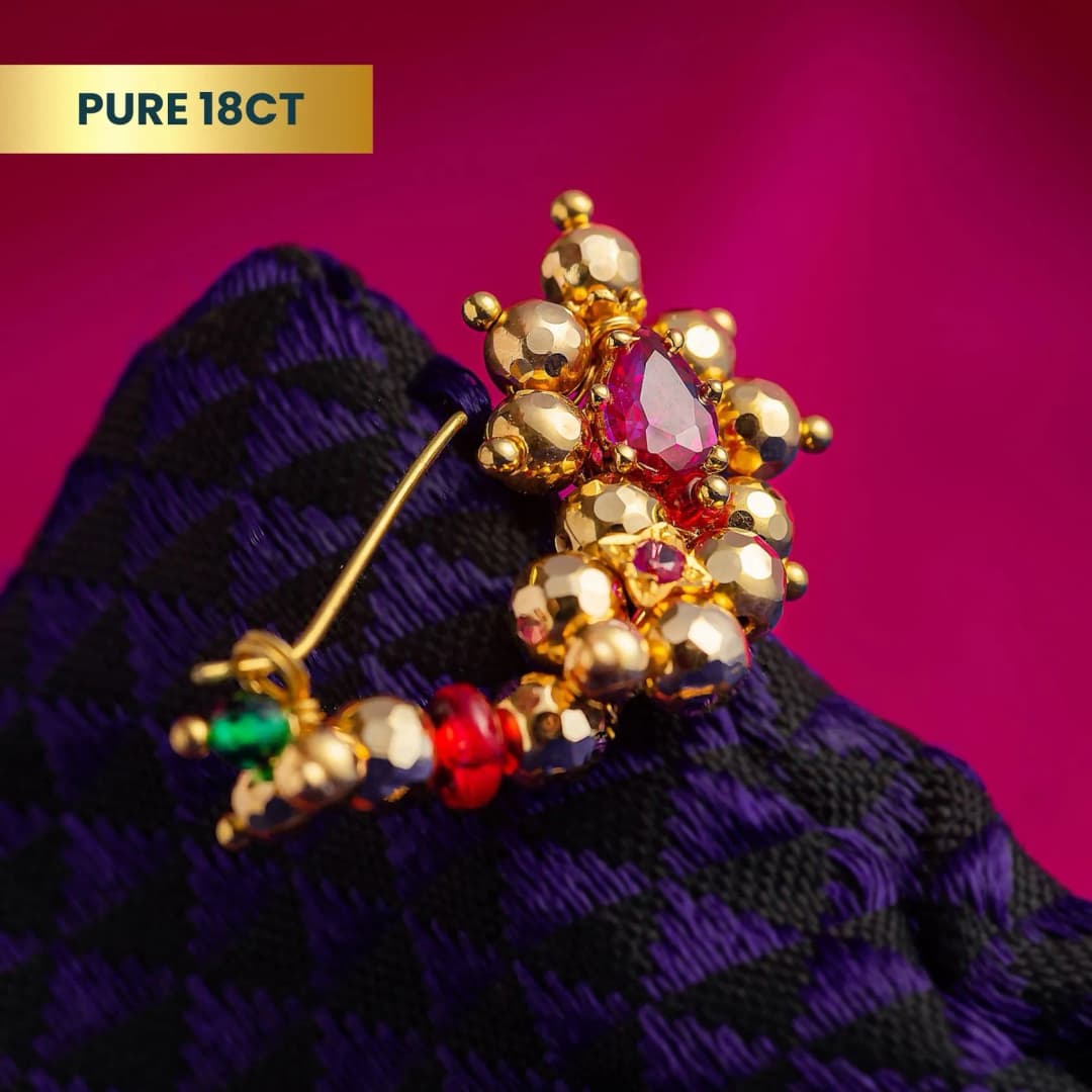 Traditional Charm Gold Nath