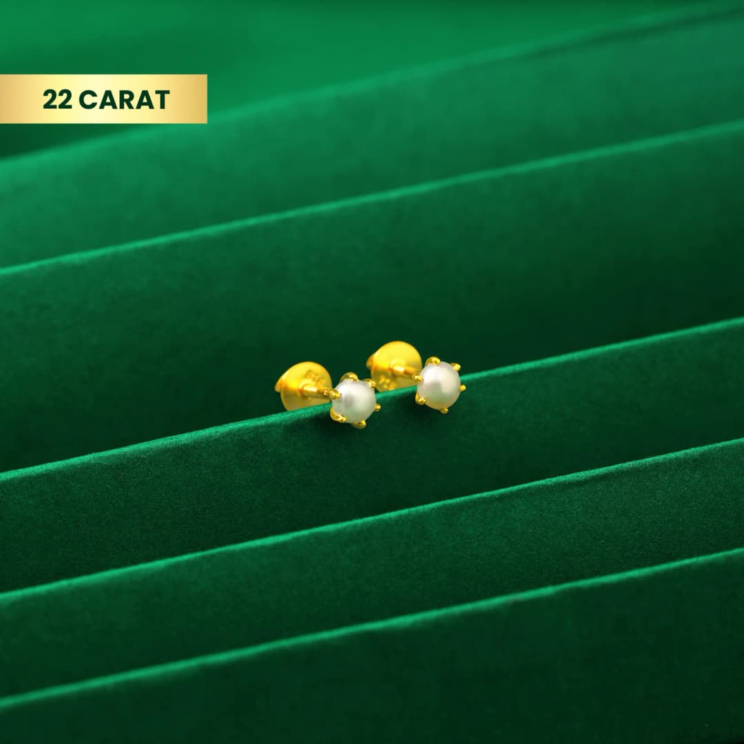 22Kt Everyday Moti Gold Tops
