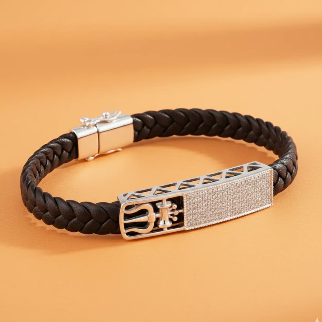 Trident Force 92.5 Silver Bracelet