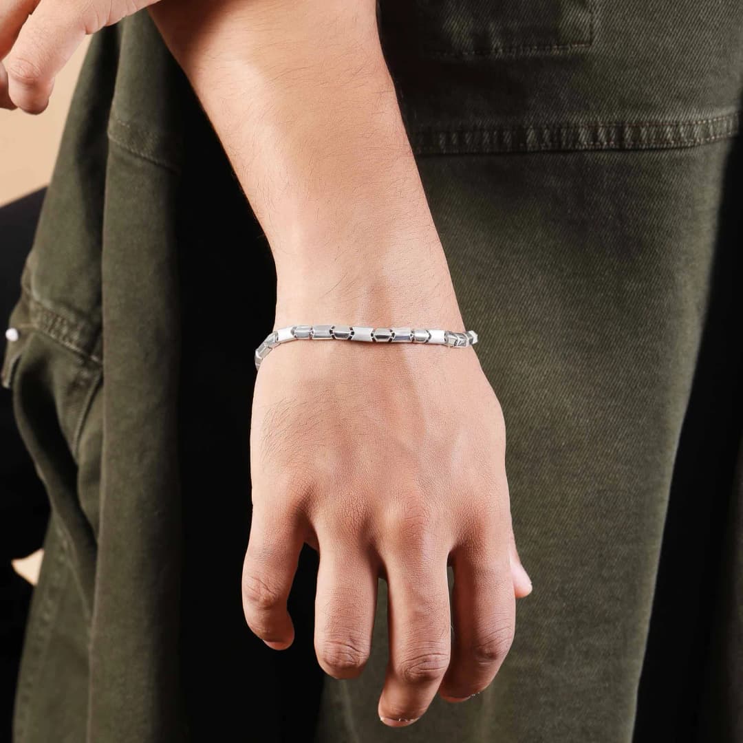 Silver Vortex Bracelet