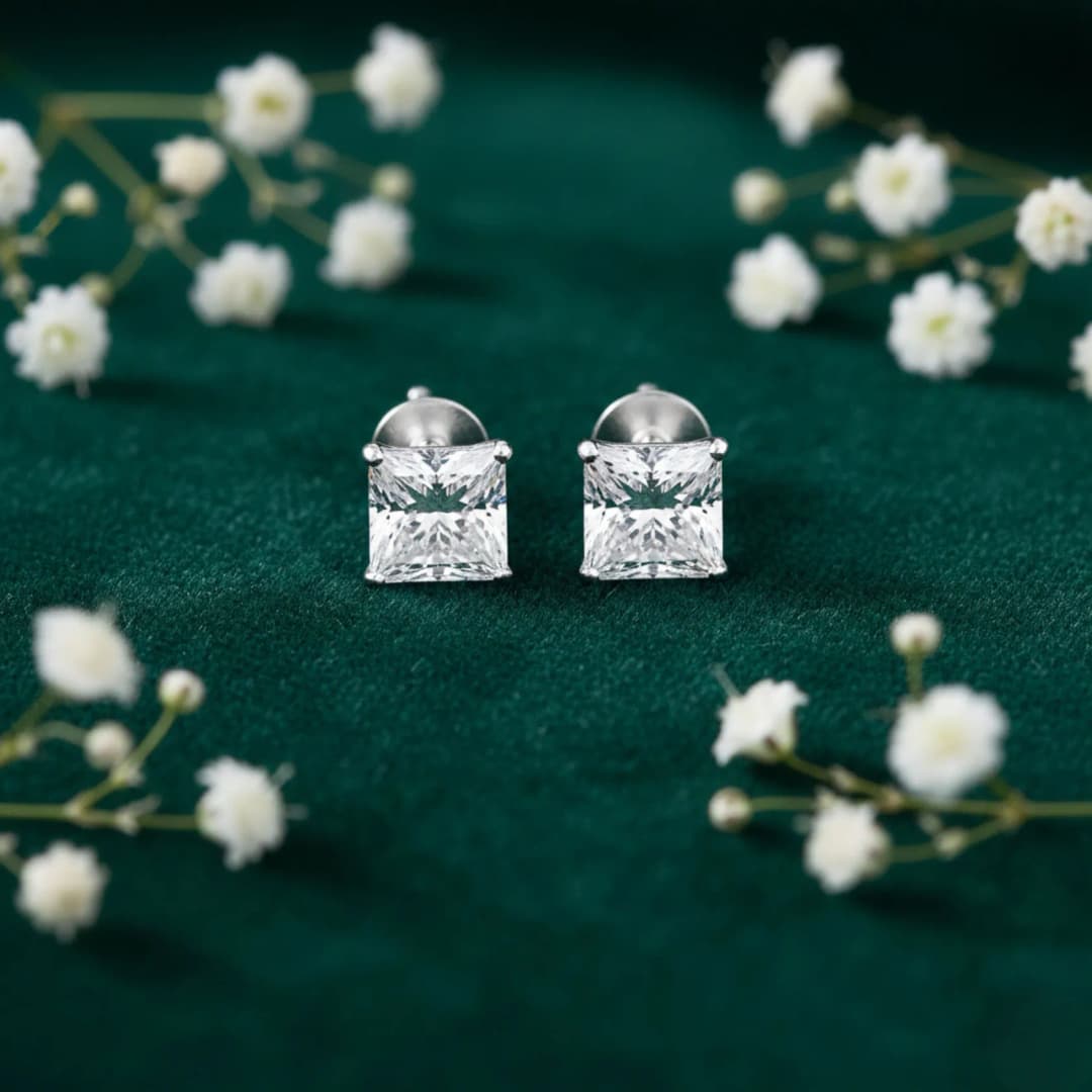 Zenith Square Studs