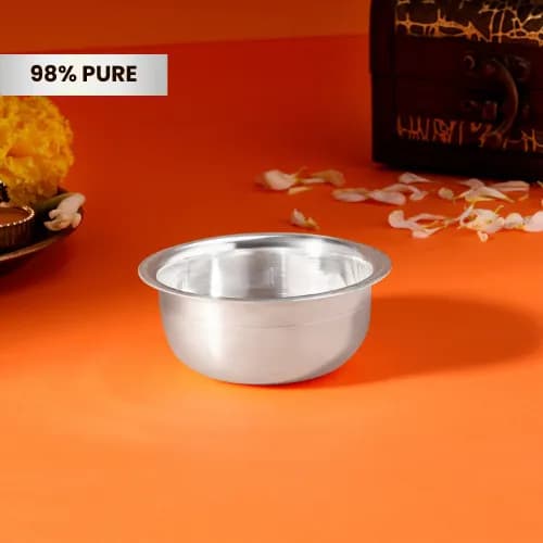 Silver Chanderi Wati
