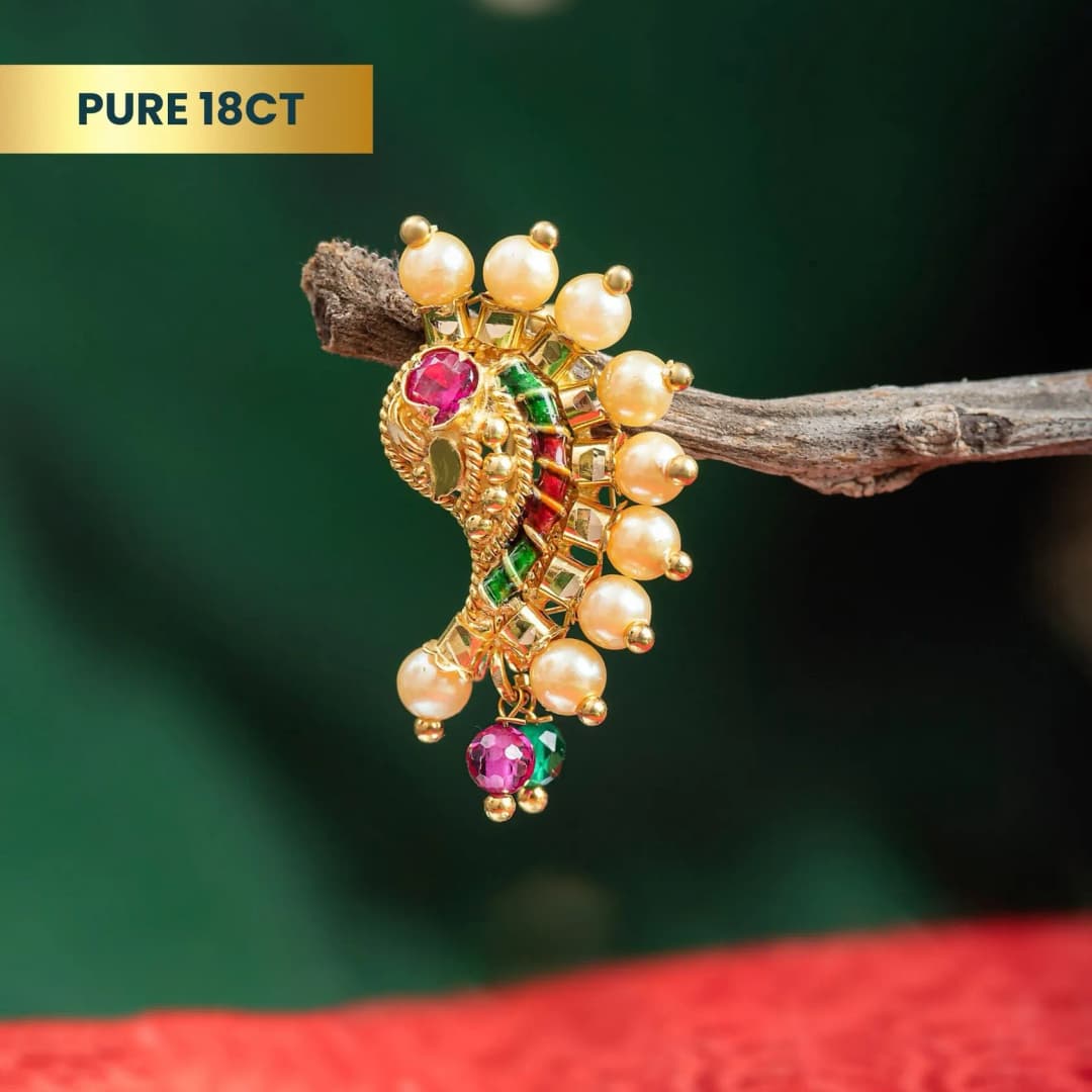 Mogra Press Gold Nath