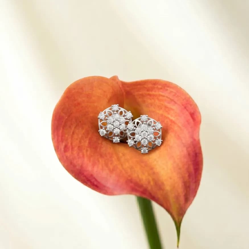 Aria Silver Studs