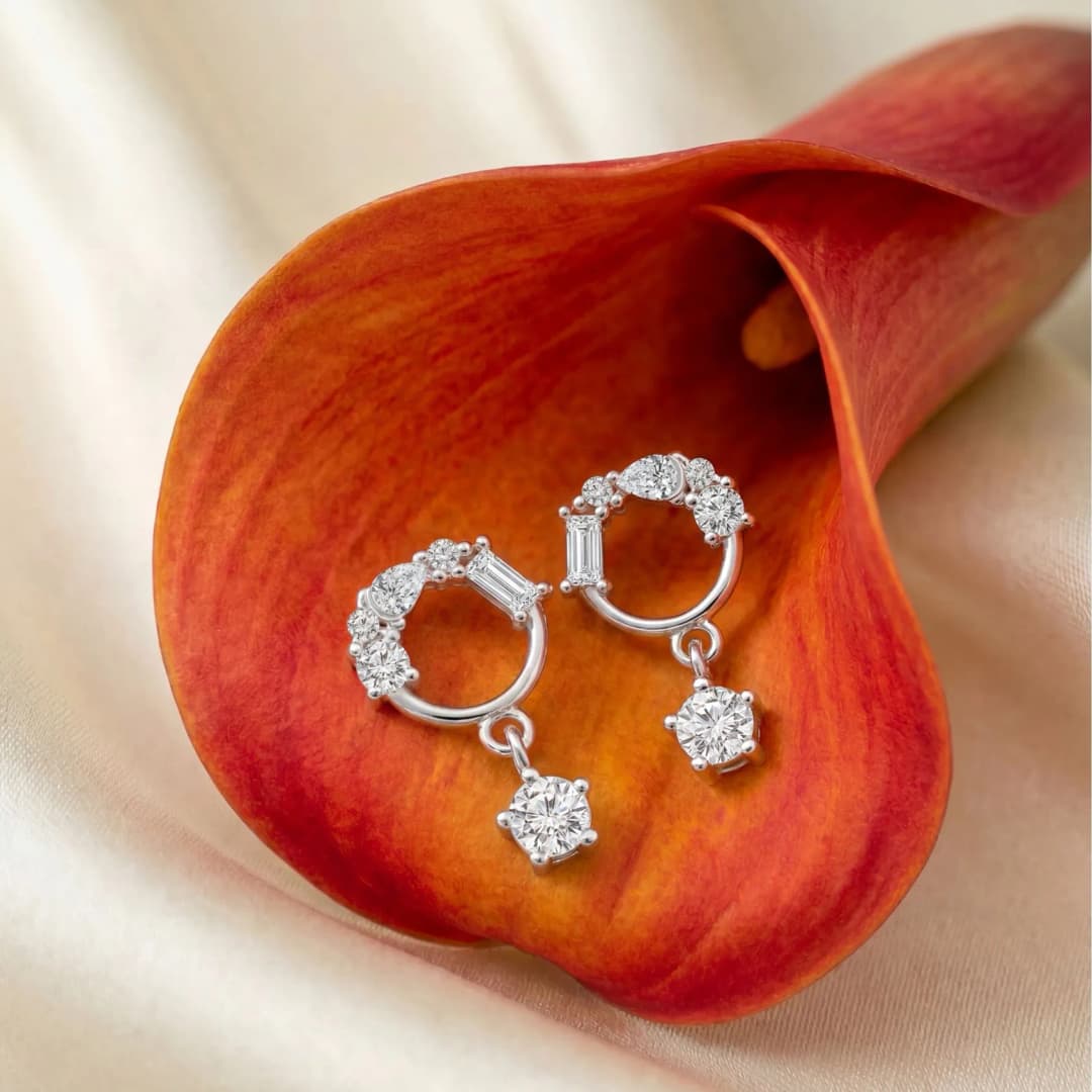 Starlink Charm Silver Studs
