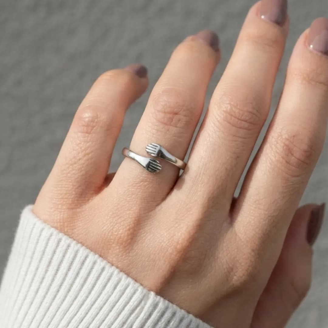 Eternal Bond Silver Ring