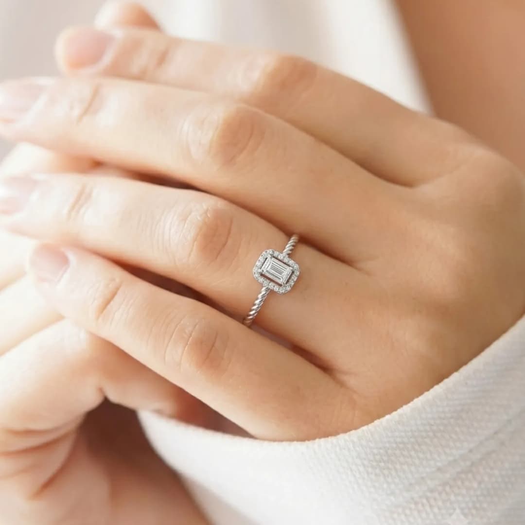 Dawns Light Silver Ring