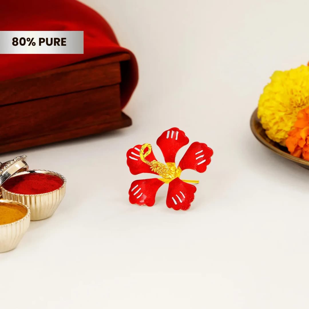 Shubh Laal Jaswand Flower