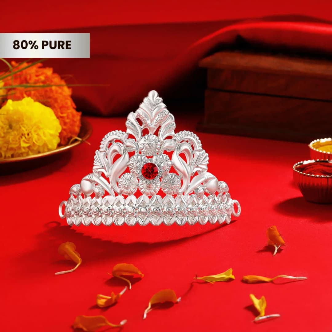 Majestic Silver Mukut