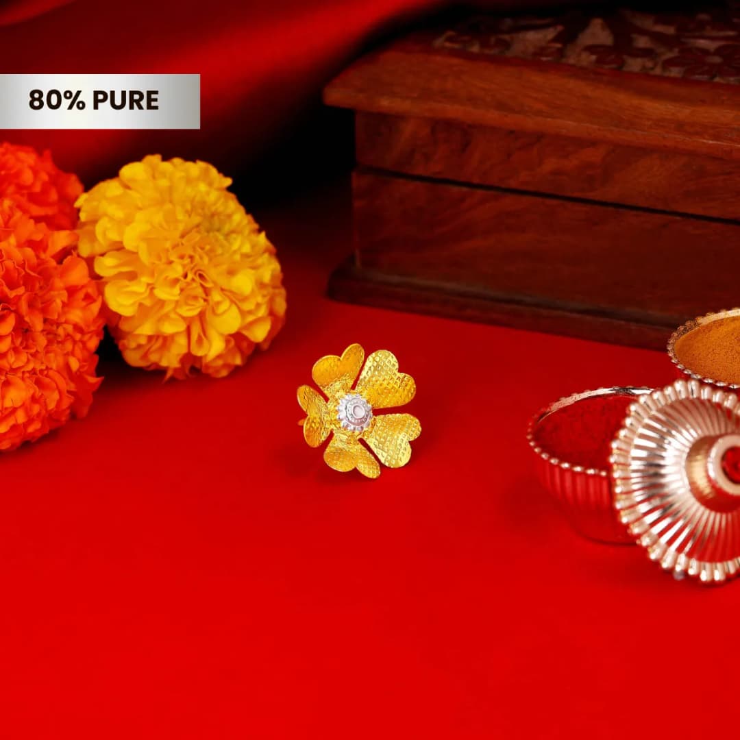 Sonchampa Inspired Ganpati Flower