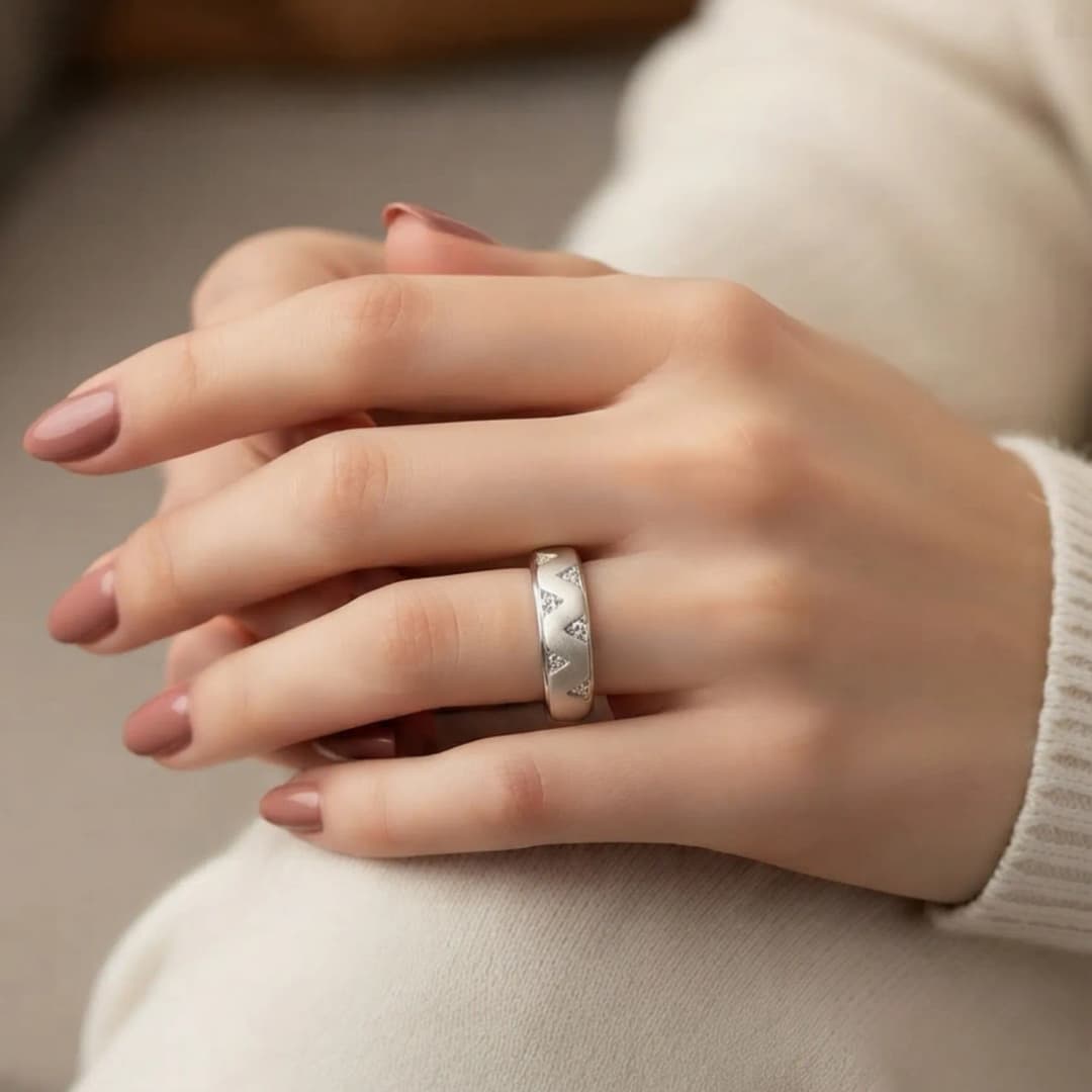 Silver Aura Ring