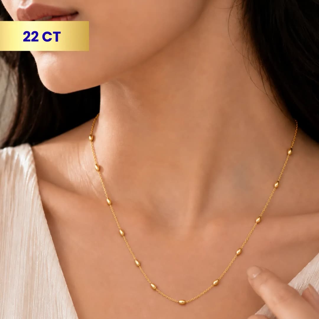 22ct Aura Gold Fancy Chain
