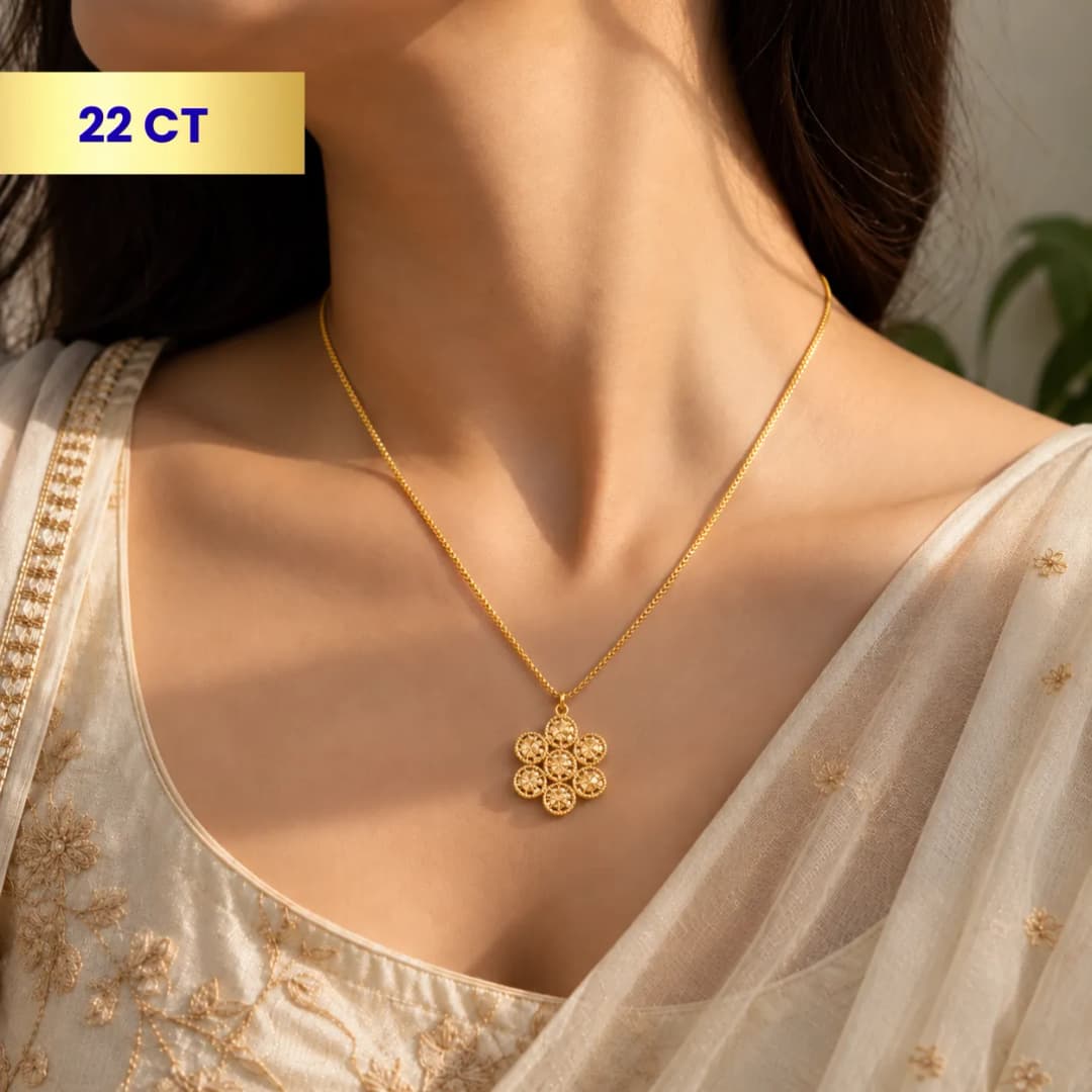 Luxury 22K Gold Fancy Chain